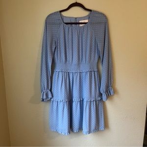 Gal Meets Glam Fit and Flare Ruffle Adeline Dress Size 6
